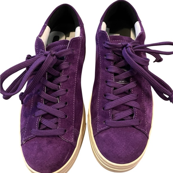P448 Shoes - 🆕 P448 Jack Suede size 6 1/2 Women's Purple Suede Sneakers